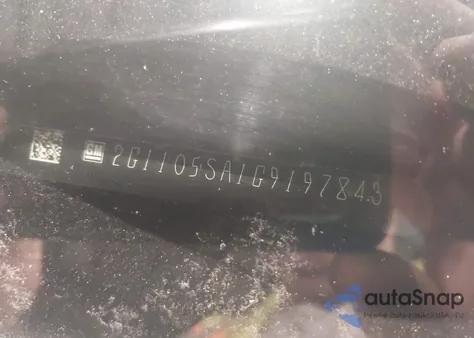 2016 Chevrolet Impala 1Lt from USA, damaged, VIN 2G1105SA1G9197843